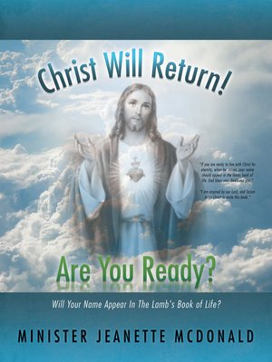 cover image of Christ Will Return! Are You Ready?